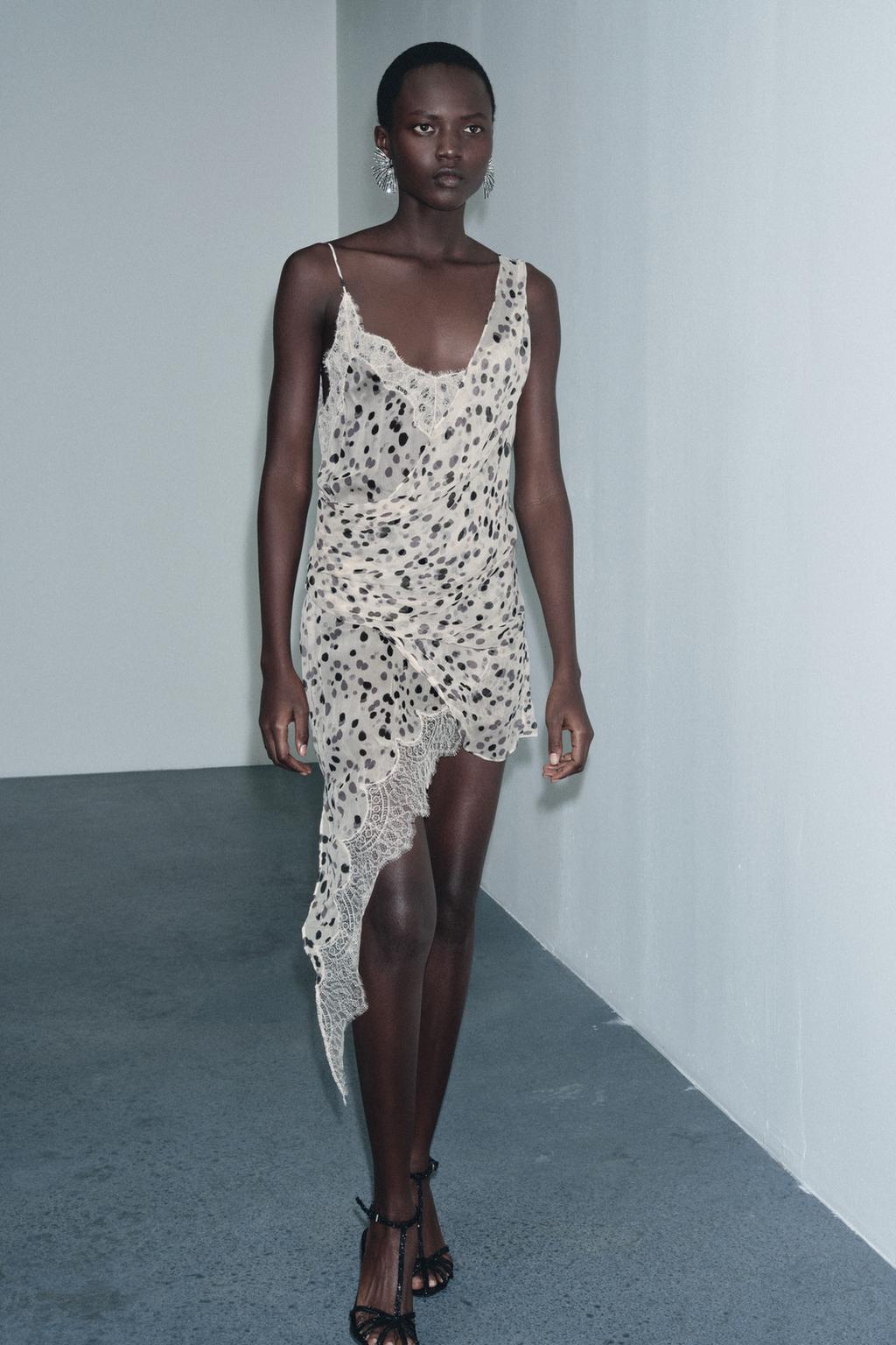 ТОП В БЕЛЬЕВОМ СТИЛЕ В ГОРОШЕК — ZW COLLECTION