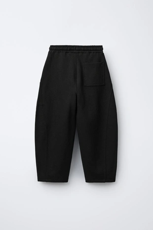 Брюки BARREL из мягкой ткани с нашивкой