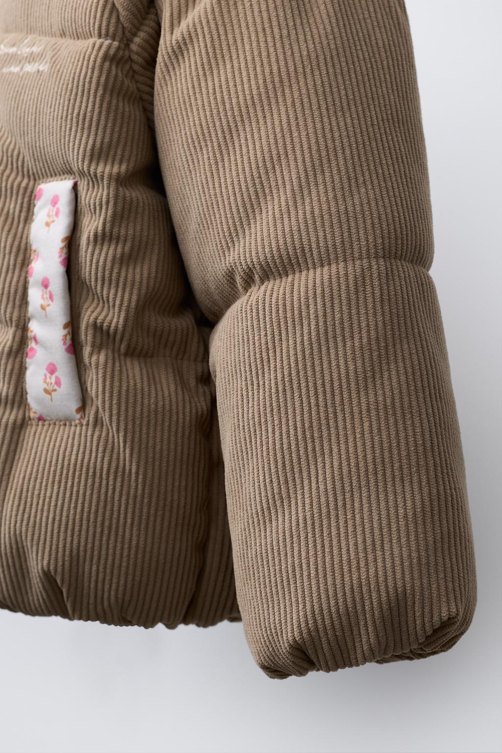 СТЕГАНАЯ КУРТКА ИЗ ВЕЛЬВЕТА В СТИЛЕ ПЭЧВОРК