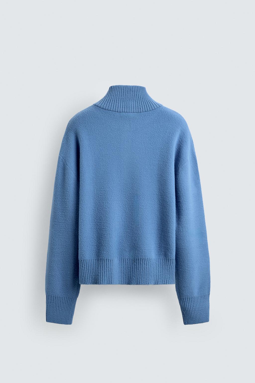 ДЖЕМПЕР СВОБОДНОГО КРОЯ С ТЕКСТУРОЙ