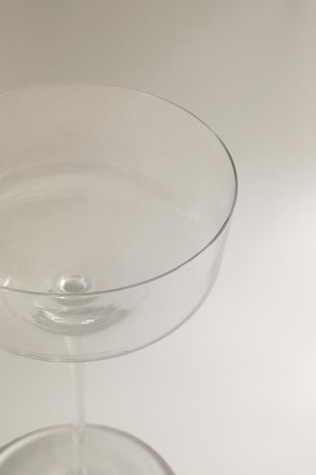 Фужер для игристого вина blown crystalline sparkling