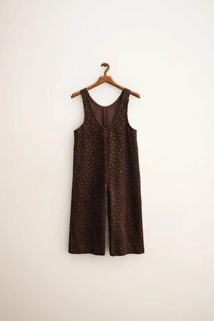 ZARA TIMELESS - вельветовый комбинезон с цветочным принтом- Заказать в России