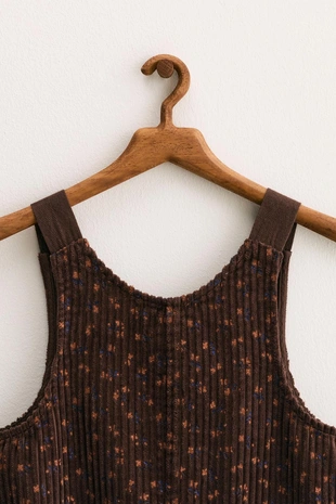 ZARA TIMELESS - вельветовый комбинезон с цветочным принтом- Заказать в России