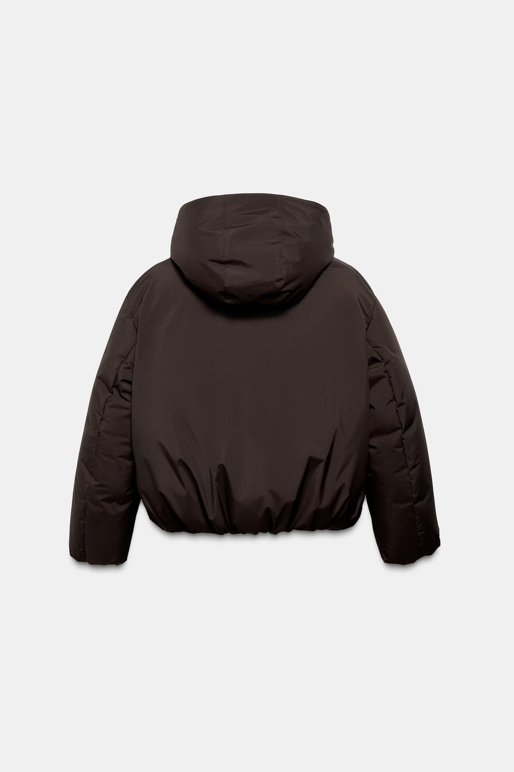 СТЕГАНЫЙ АНОРАК С КАПЮШОНОМ WATER REPELLENT WINDPROOF