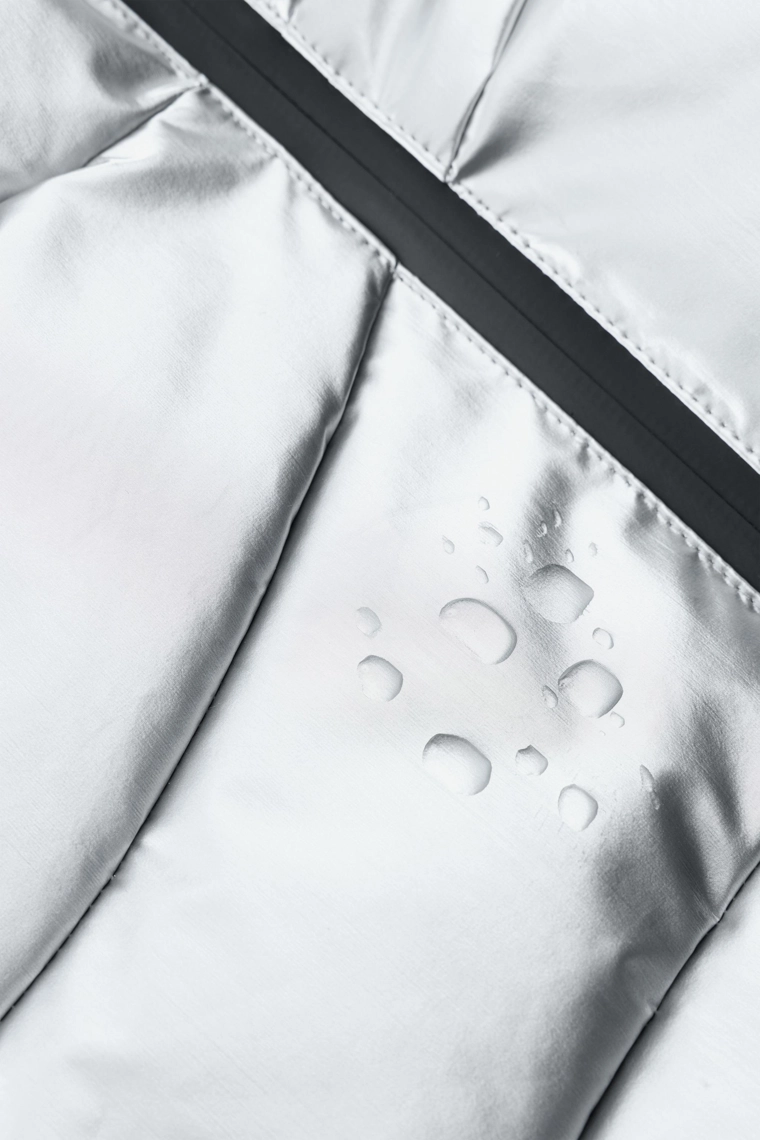 Пуховик zara с реcco® system ski collection, 80% пуха и 20% перьев, водонепроницаемый и ветрозащитный