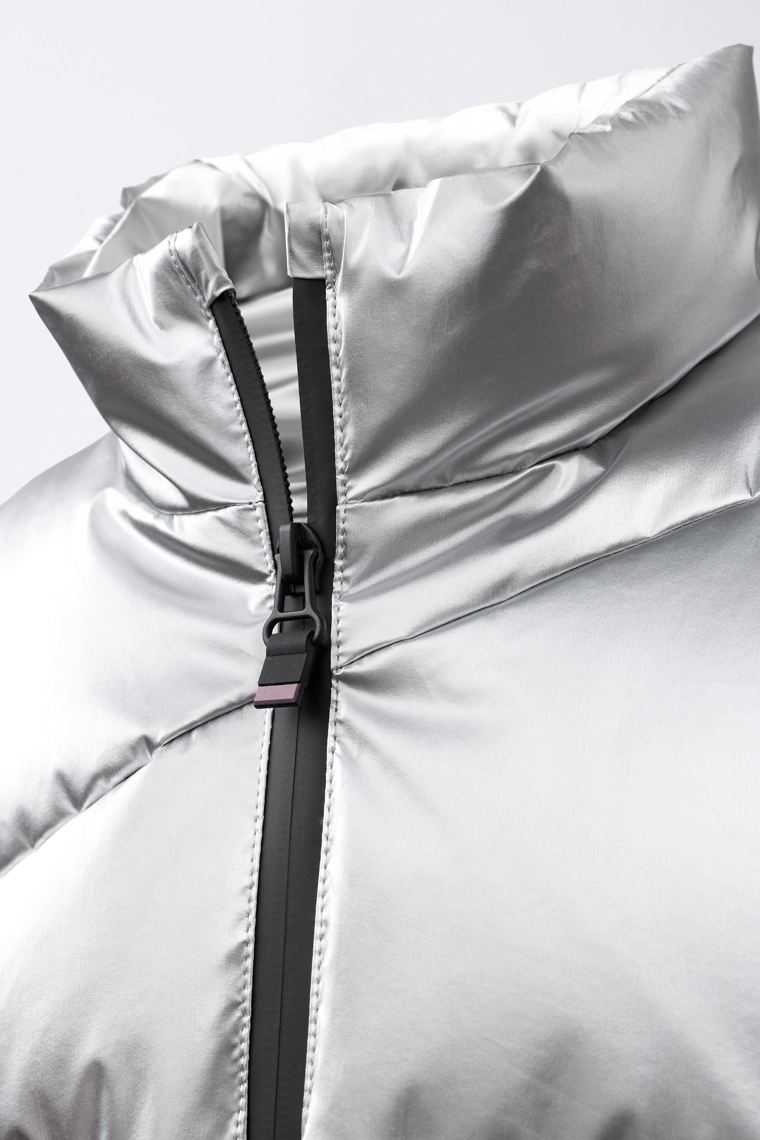 Пуховик zara с реcco® system ski collection, 80% пуха и 20% перьев, водонепроницаемый и ветрозащитный