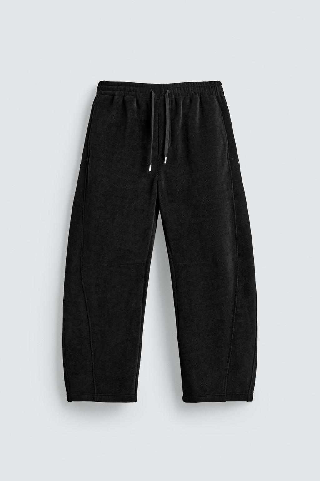 БРЮКИ BALLOON FIT ИЗ ВЕЛЬВЕТА