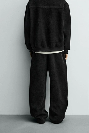 Брюки BALLOON FIT из вельвета- Заказать в России