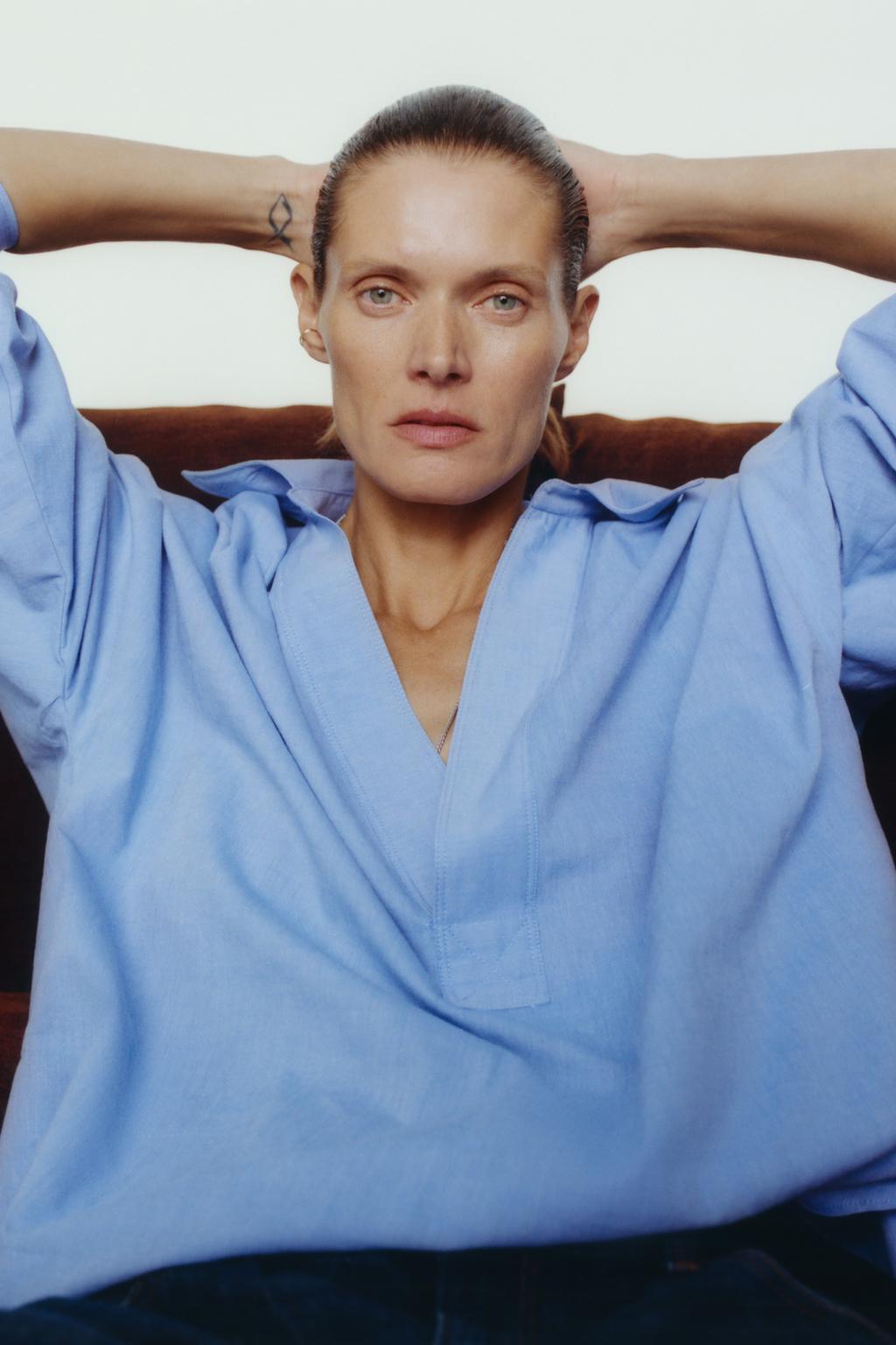 РУБАШКА ОВЕРСАЙЗ ОКСФОРД