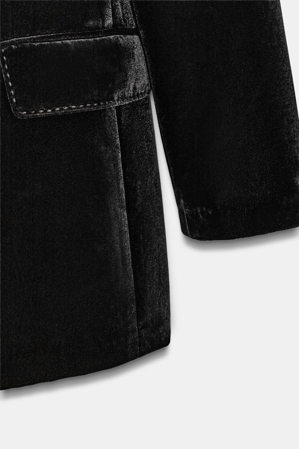 БАРХАТНЫЙ БЛЕЙЗЕР — ZW COLLECTION LIMITED EDITION