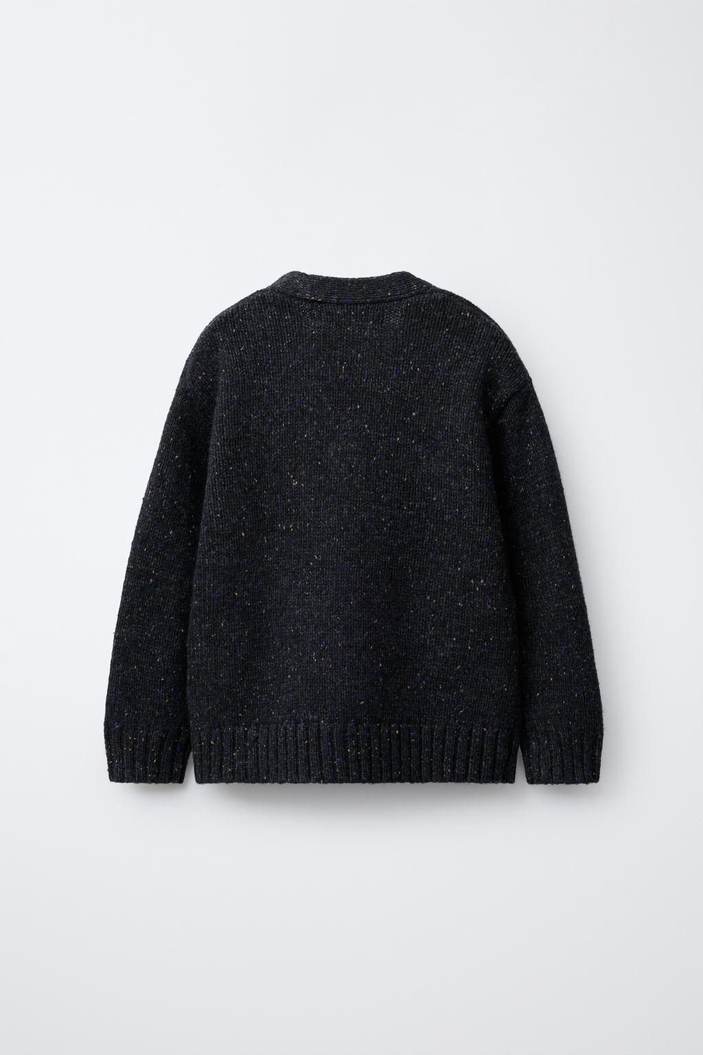 КАРДИГАН НА ПУГОВИЦАХ С ШЕРСТЬЮ