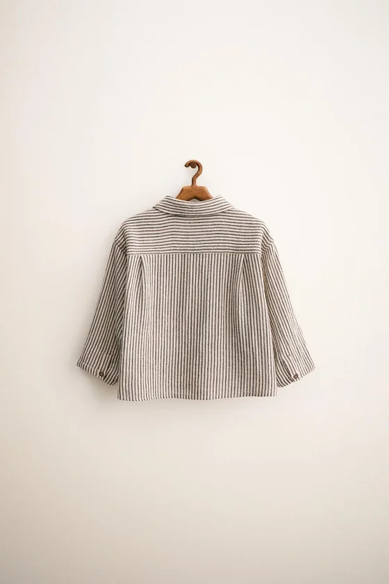 Zara «Timeless» - РУБАШКА В ПОЛОСКУ