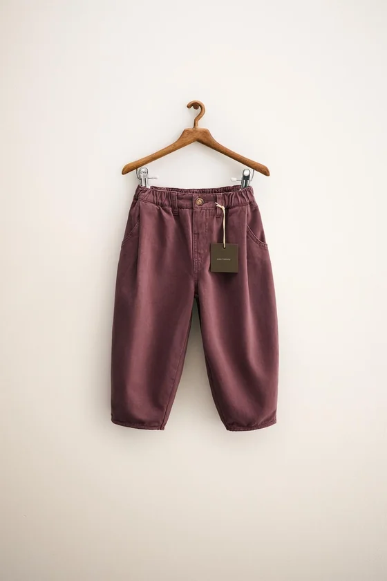 Zara «Timeless» — БРЮКИ баллон С ЗАЩИПАМИ