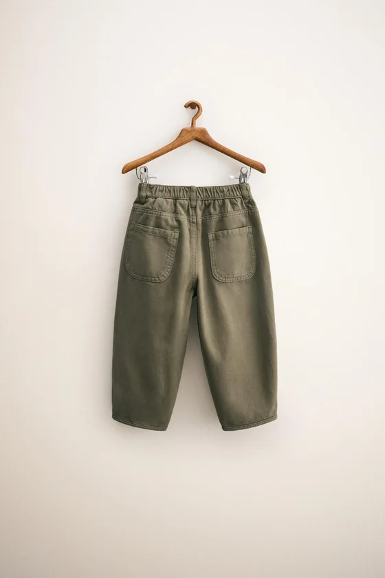 Zara «Timeless» — БРЮКИ баллон С ЗАЩИПАМИ