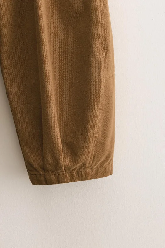 Zara «Timeless» — БРЮКИ-БАГГИ С ЗАЩИПАМИ