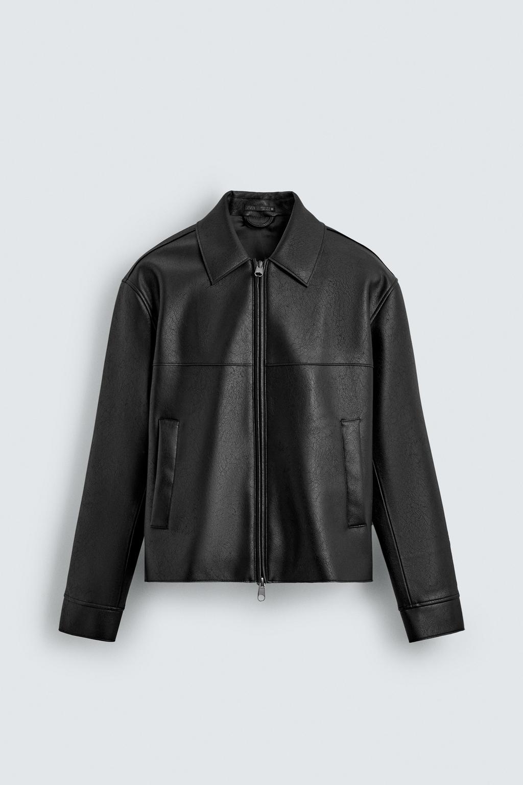 КУРТКА ИЗ ИСКУССТВЕННОЙ КОЖИ