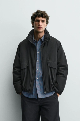 Стеганая куртка BOXY FIT- Заказать в России