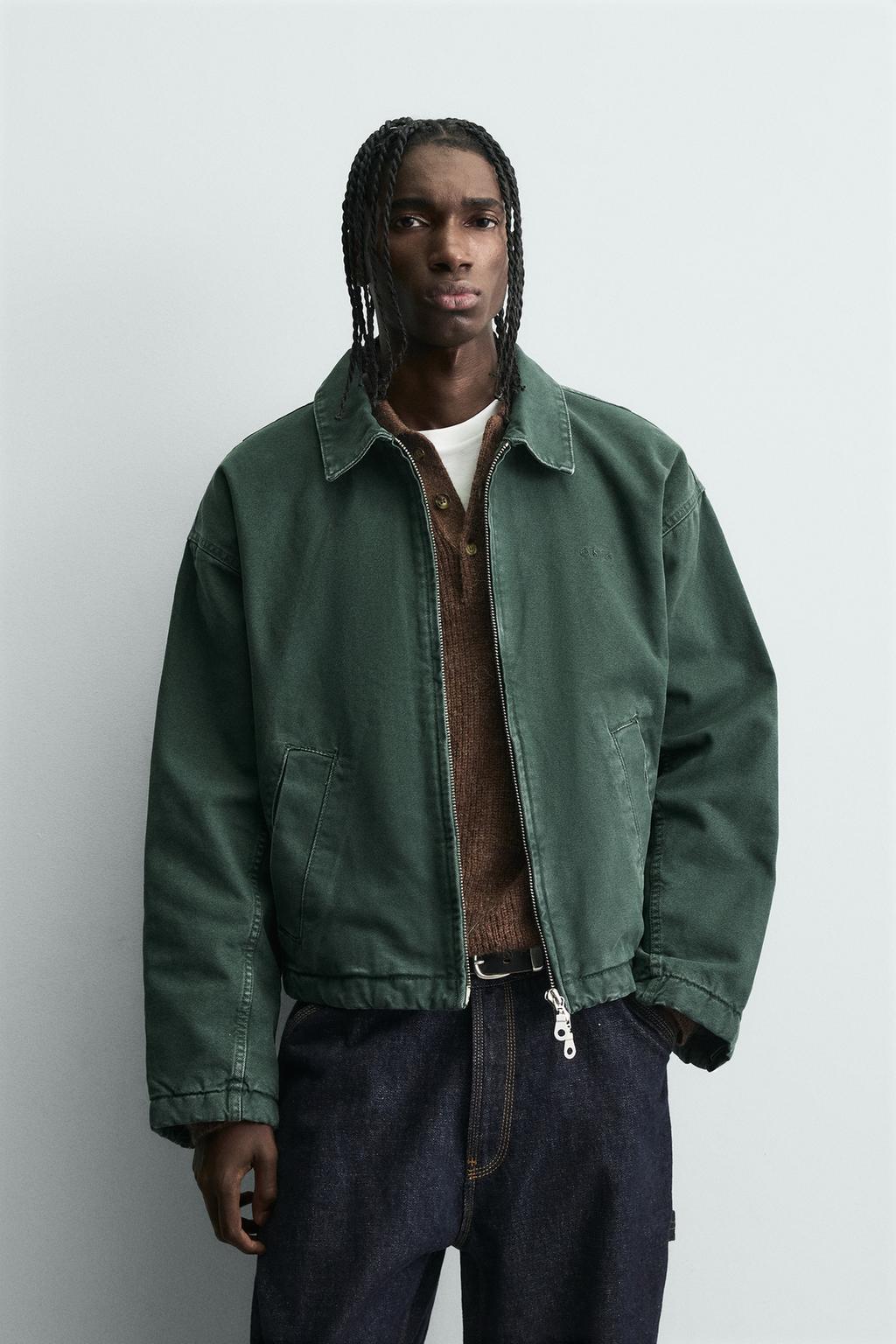 УКОРОЧЕННАЯ ДЖИНСОВАЯ КУРТКА