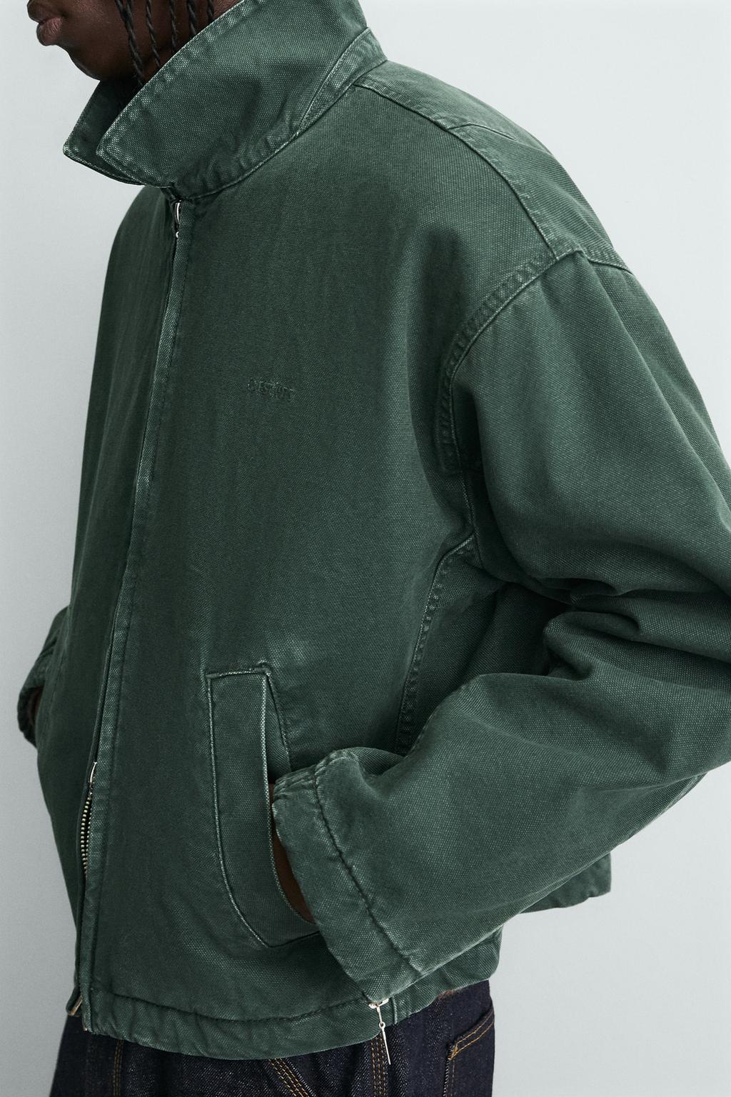 УКОРОЧЕННАЯ ДЖИНСОВАЯ КУРТКА