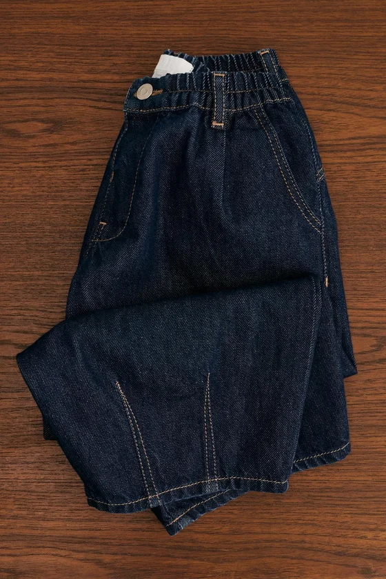 Zara «Timeless» — ДЖИНСЫ баллон С ЗАЩИПАМИ