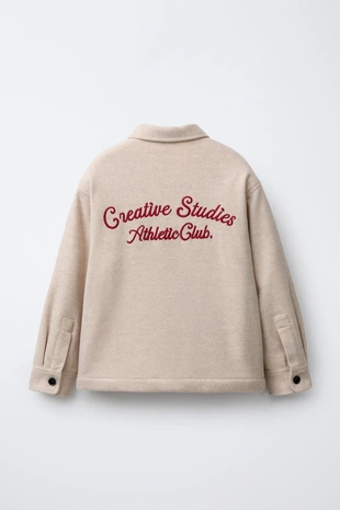 Фланелевая куртка-рубашка с искусственной овчиной- Заказать в России