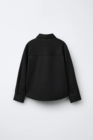 Куртка-рубашка комфортной посадки с карманами- Заказать в России