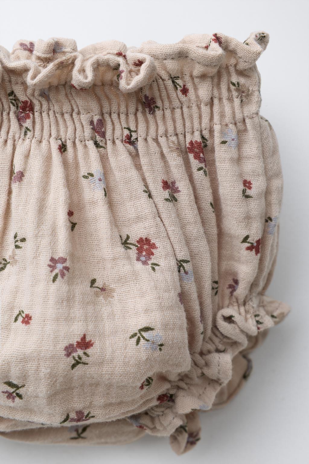 ТРУСЫ С ЦВЕТОЧНЫМ ПРИНТОМ ИЗ БАМБУЛА