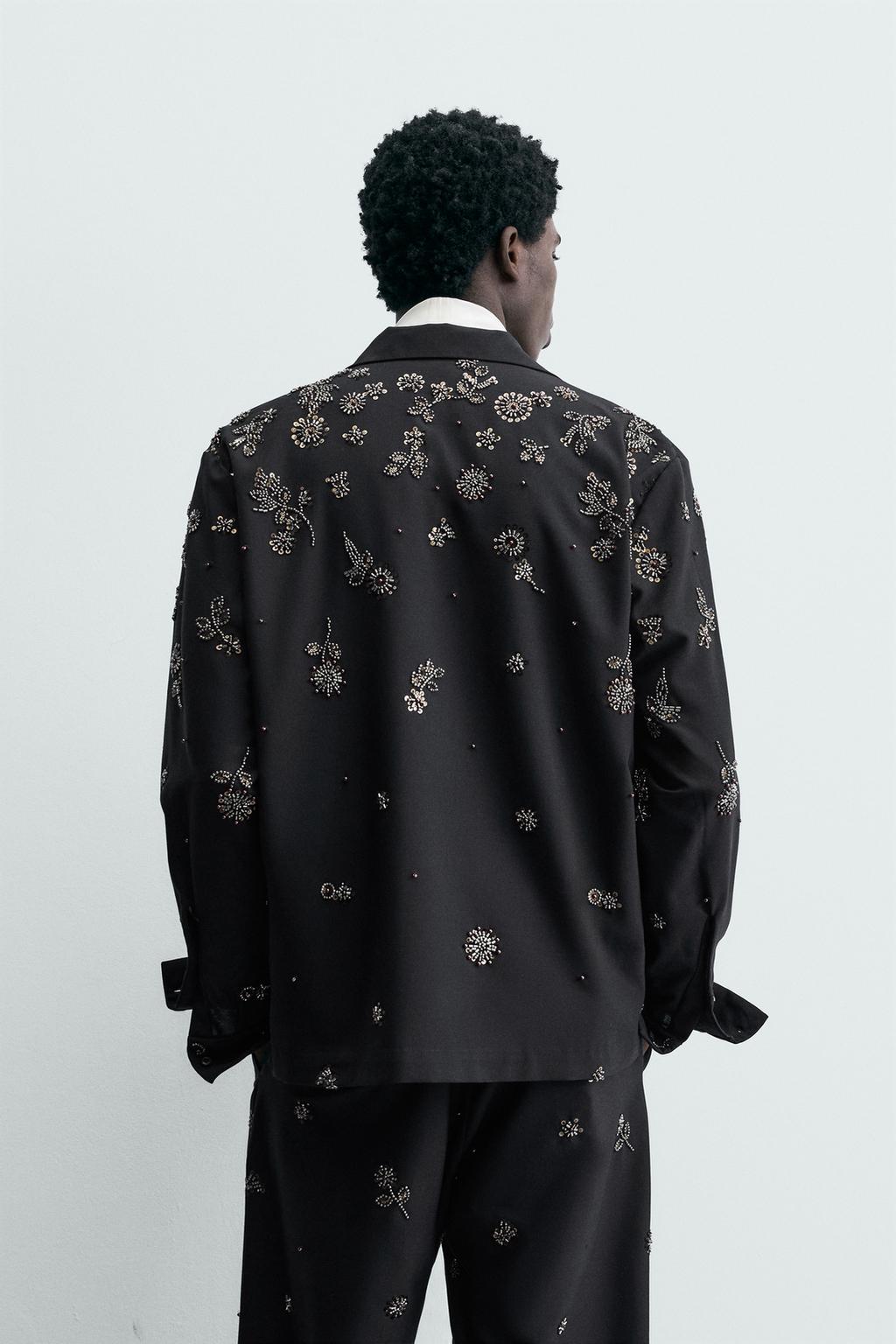 Рубашка с пайетками limited edition