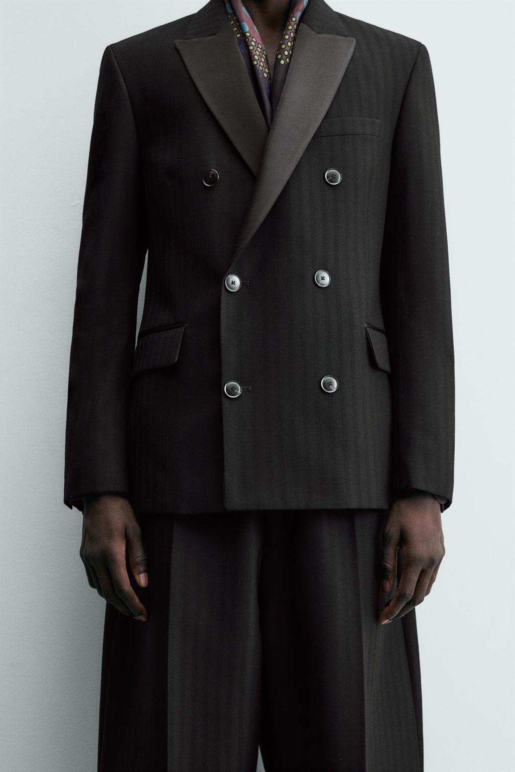 Пиджак двубортный из ограниченной коллекции