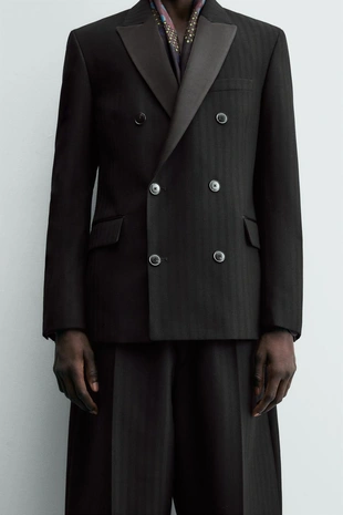 Пиджак двубортный из ограниченной коллекции- Заказать в России