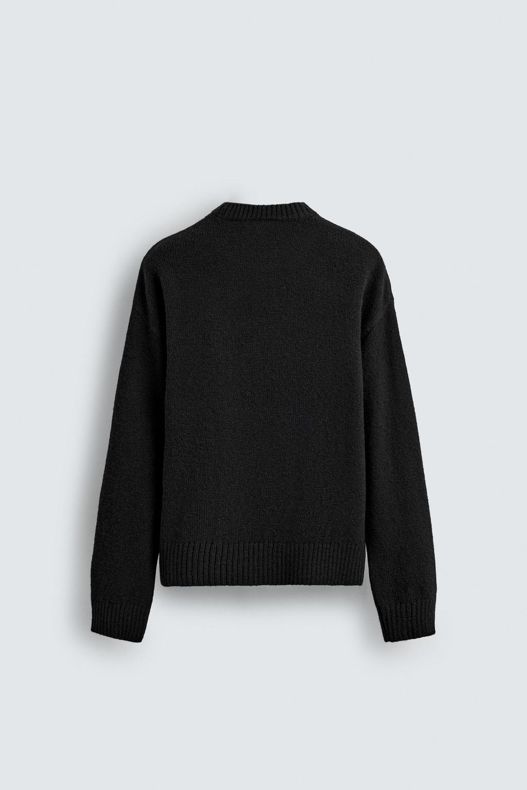 Джемпер с многоцветным жаккардовым рисунком