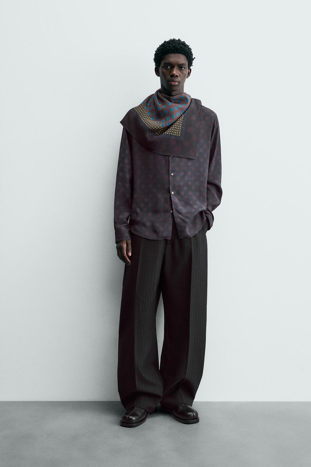 Брюки приталенного кроя из ограниченной коллекции