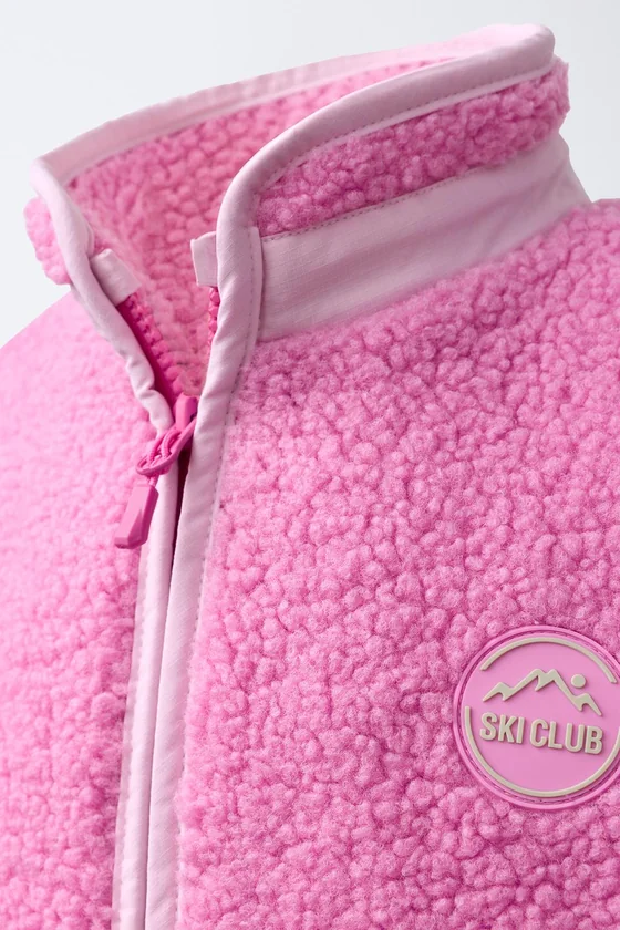 КУРТКА ИЗ ИСКУССТВЕННОЙ ОВЧИНЫ коллекция «Ski»
