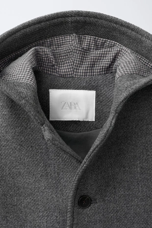 Пальто мантико с капюшоном- Заказать в России