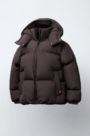 Стеганое водонепроницаемое пальто- Заказать в России