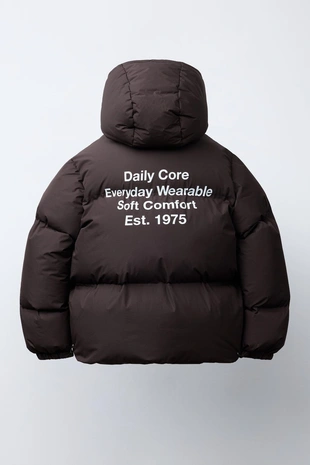 Стеганое водонепроницаемое пальто- Заказать в России