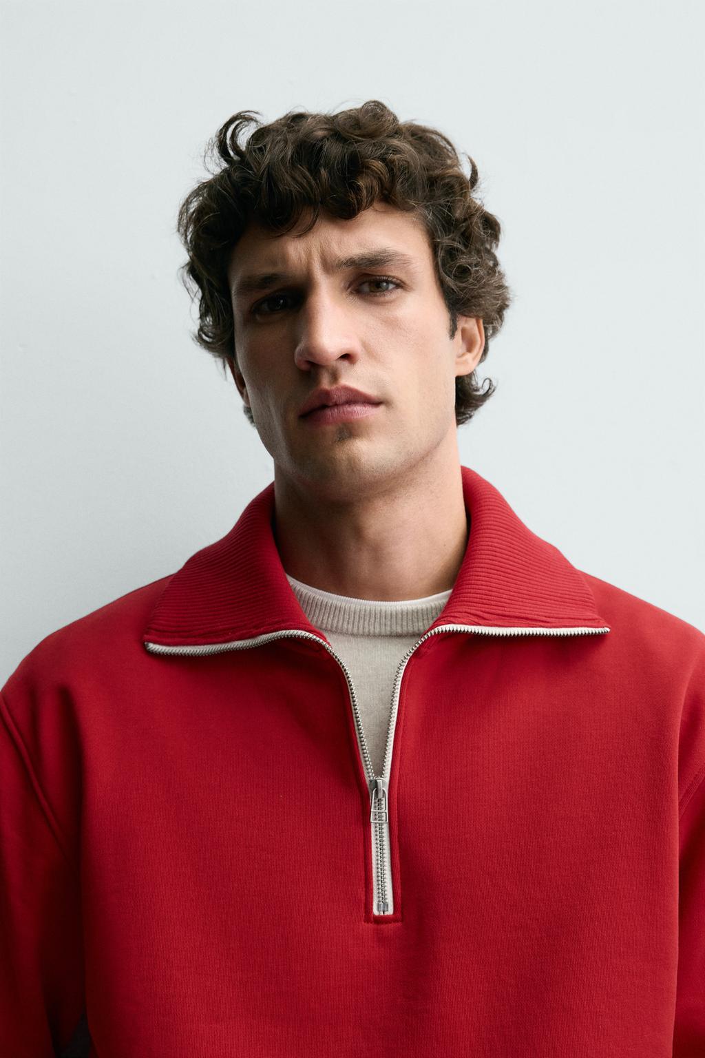 ТОЛСТОВКА С КОРОТКОЙ ЗАСТЕЖКОЙ-МОЛНИЕЙ