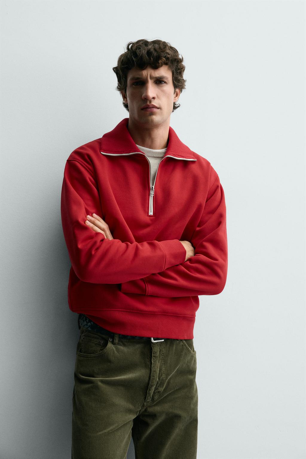 ТОЛСТОВКА С КОРОТКОЙ ЗАСТЕЖКОЙ-МОЛНИЕЙ