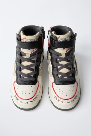 Высокие кеды STRANGER THINGS © NETFLIX- Заказать в России