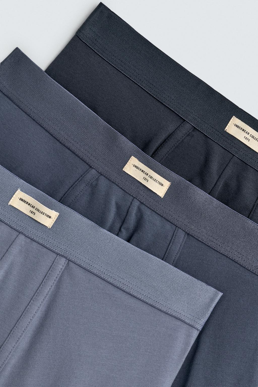 НАБОР ИЗ ТРЕХ ТРУСОВ-БОКСЕРОВ SOFT