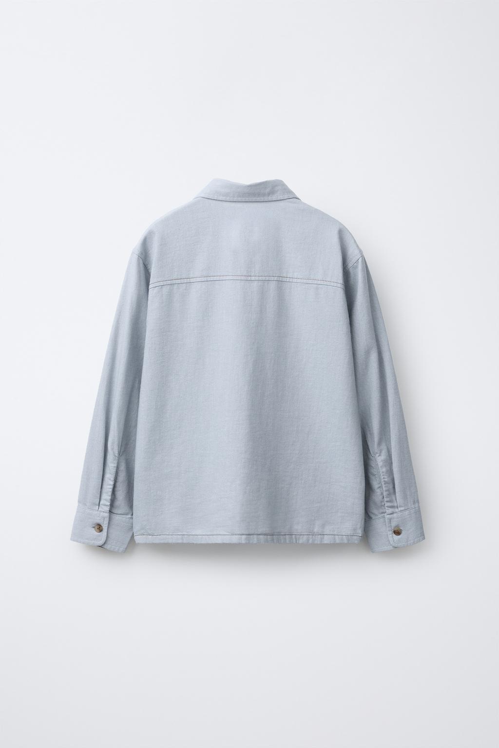 ФЛАНЕЛЕВАЯ РУБАШКА С КАРМАНОМ