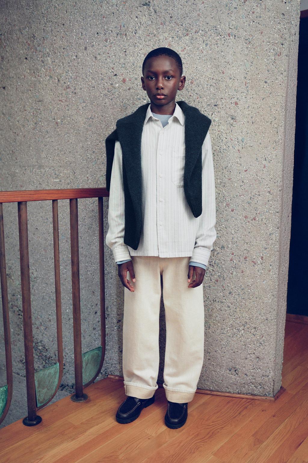 ФЛАНЕЛЕВАЯ РУБАШКА В ПОЛОСКУ