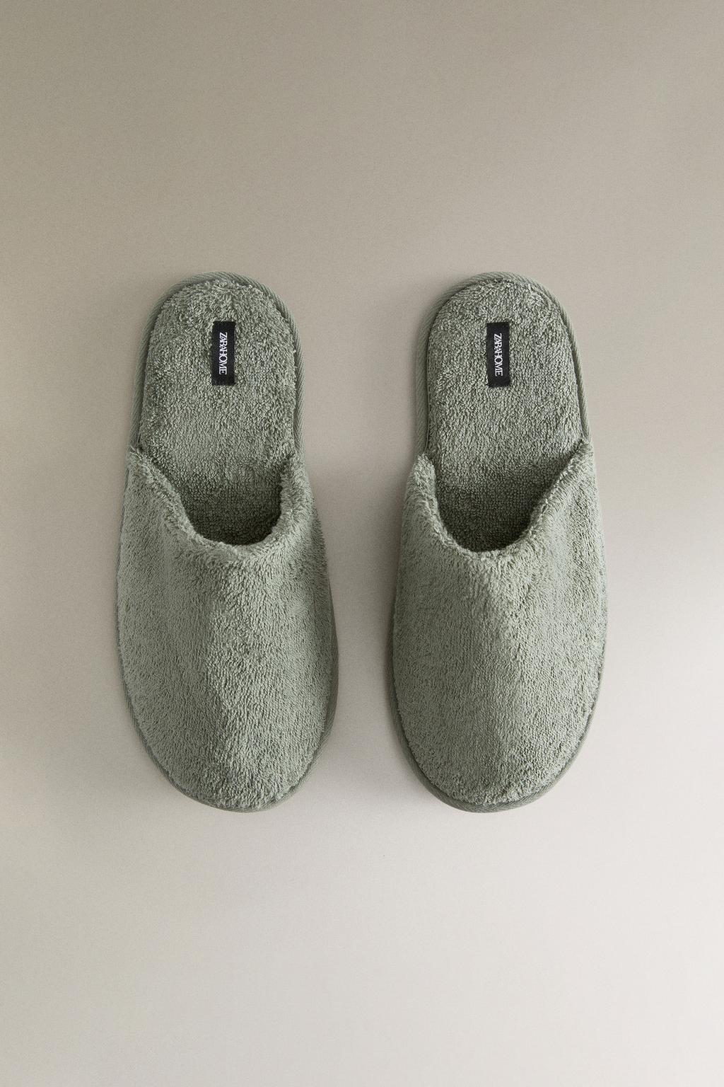 Тапочки из махрового полотна