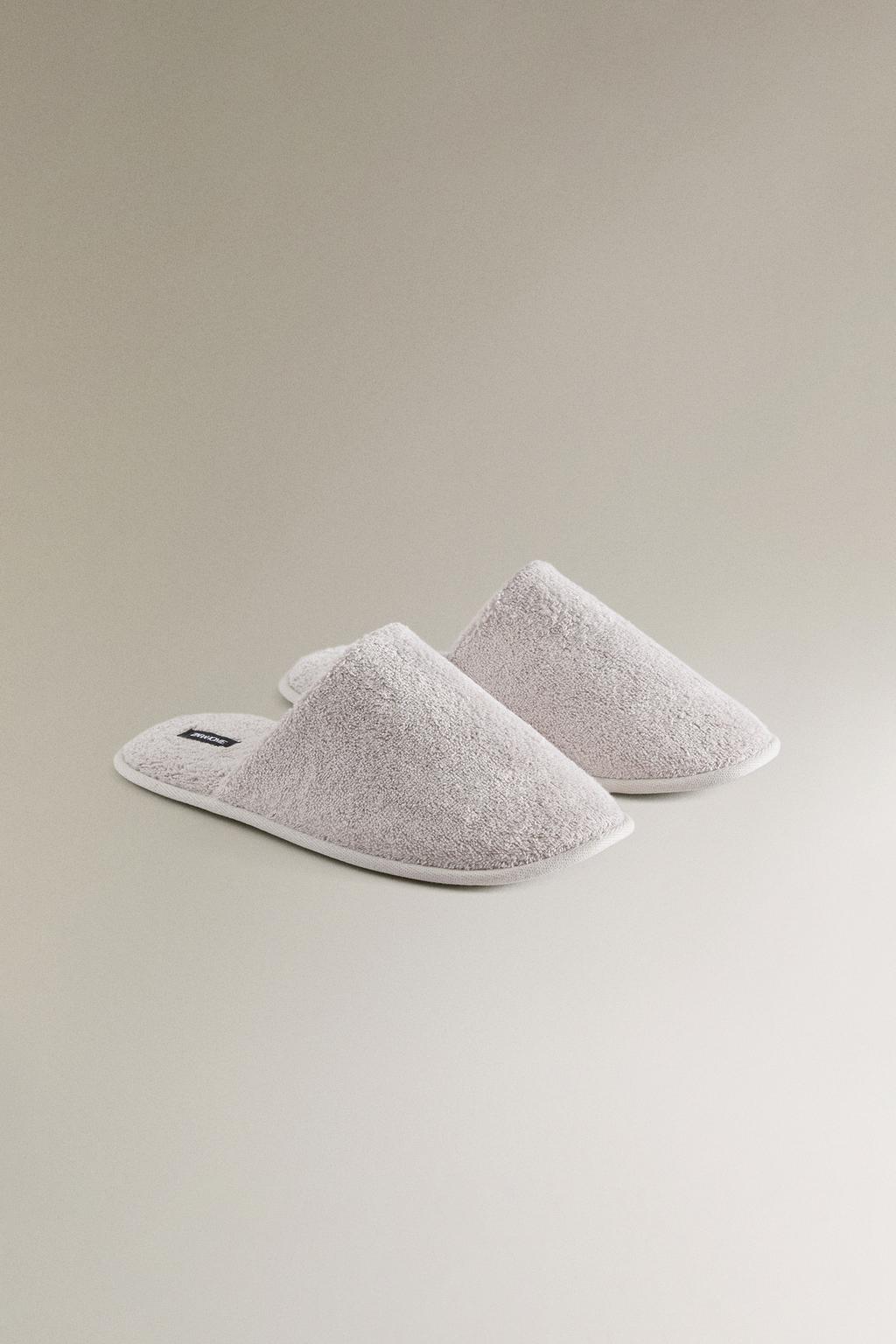 Тапочки из махрового полотна