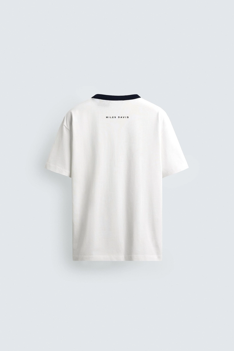Футболка с принтом ©майлза дэвиса