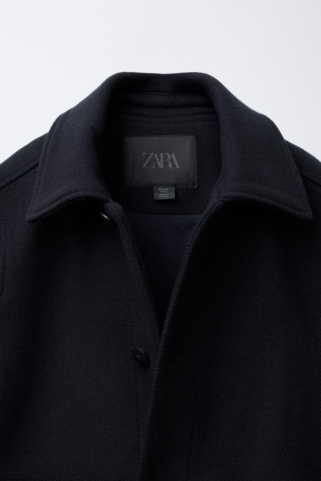 КОРОТКАЯ КУРТКА ИЗ СМЕСОВОЙ ШЕРСТИ