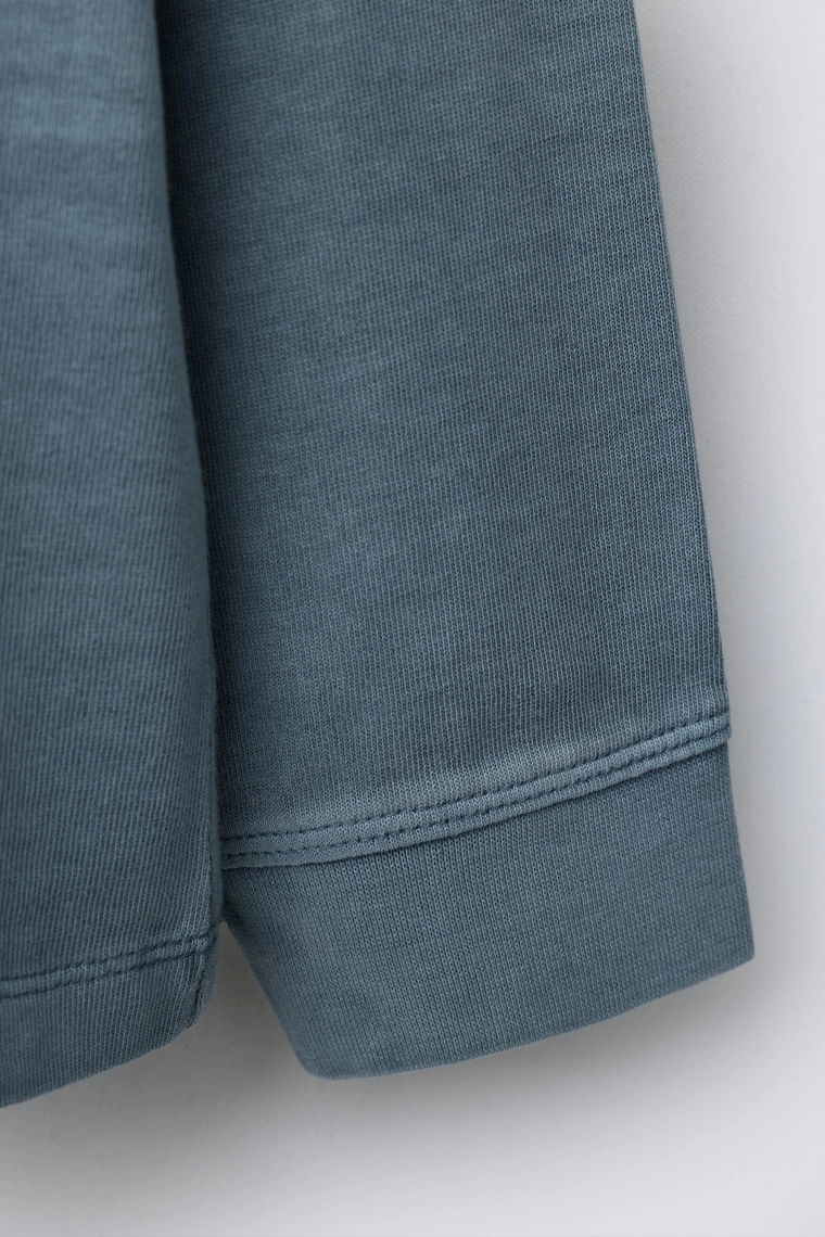 Футболка с длинным рукавом в стиле фэйдов с тяжелым весом