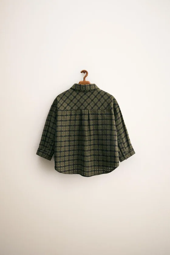 Zara «Timeless» - РУБАШКА В КЛЕТКУ