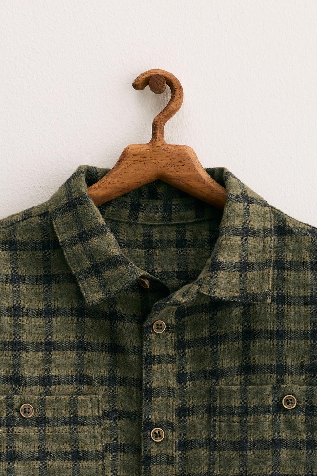 ZARA TIMELESS - РУБАШКА В КЛЕТКУ