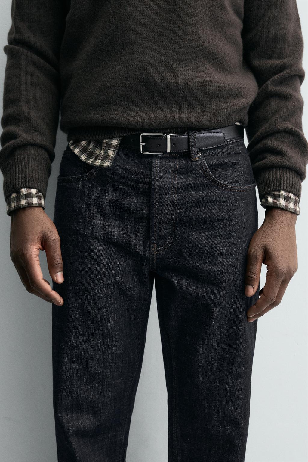 ДВУСТОРОННИЙ КОЖАНЫЙ РЕМЕНЬ